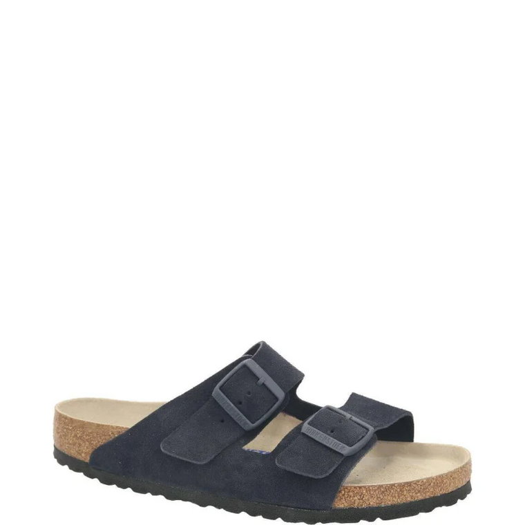 Birkenstock Skórzane klapki Arizona SFB