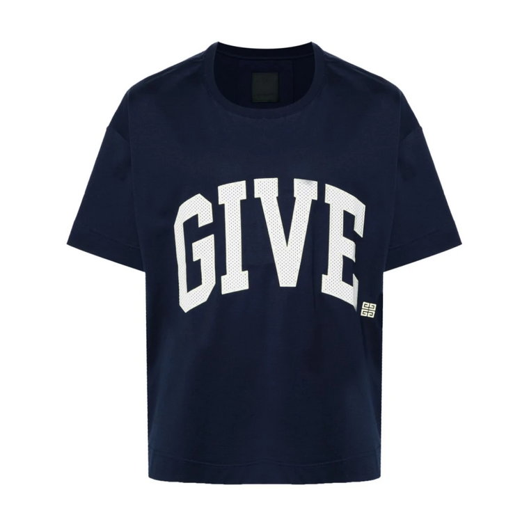 T-shirt z logo dla mężczyzn Givenchy