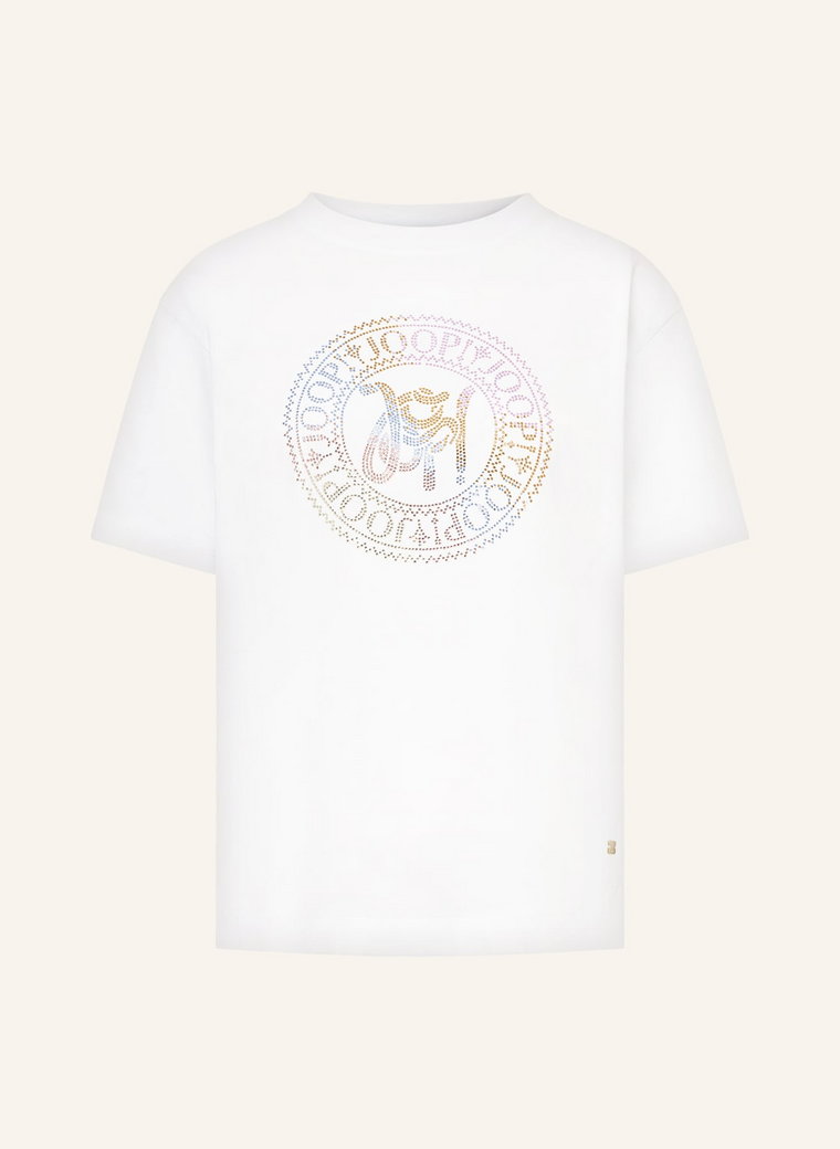 Joop! T-Shirt Z Cekinami weiss