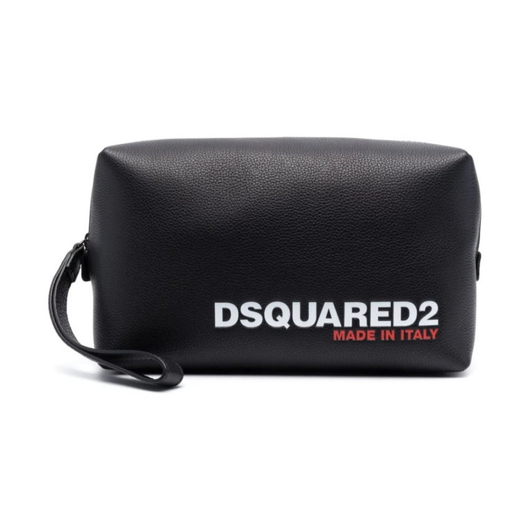 Czarna Męska Torebka Aw23 Dsquared2