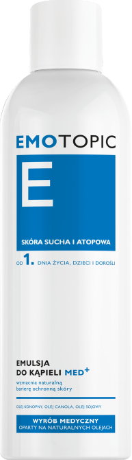 EMOTOPIC Emulsja Do Kąpieli - 400 ml