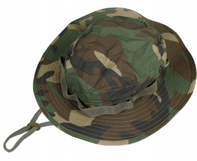 Kapelusz us army boonie hat moro Mil-tec Cotton Ripstop Woodland S 55 cm