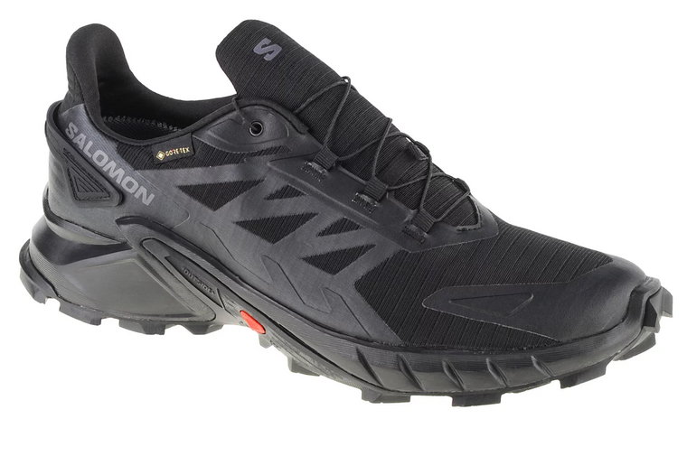 Salomon Supercross 4 GTX 417316, Męskie, Czarne, buty do biegania, tkanina, rozmiar: 41 1/3