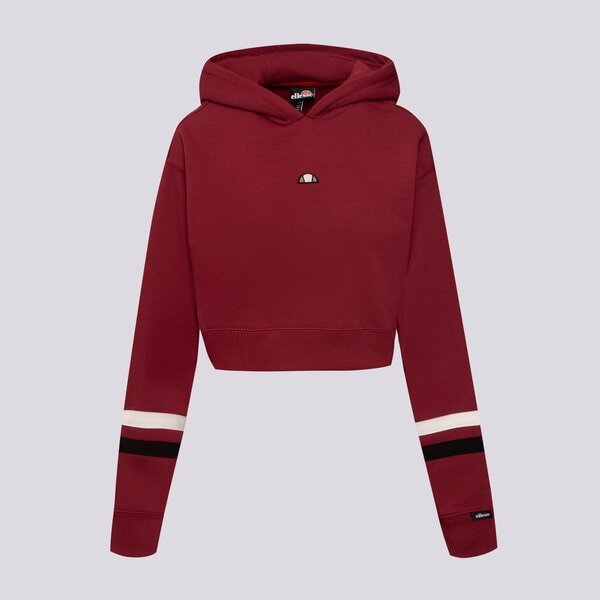 ELLESSE BLUZA Z KAPTUREM BARNES BRGND CROPPED HOODY