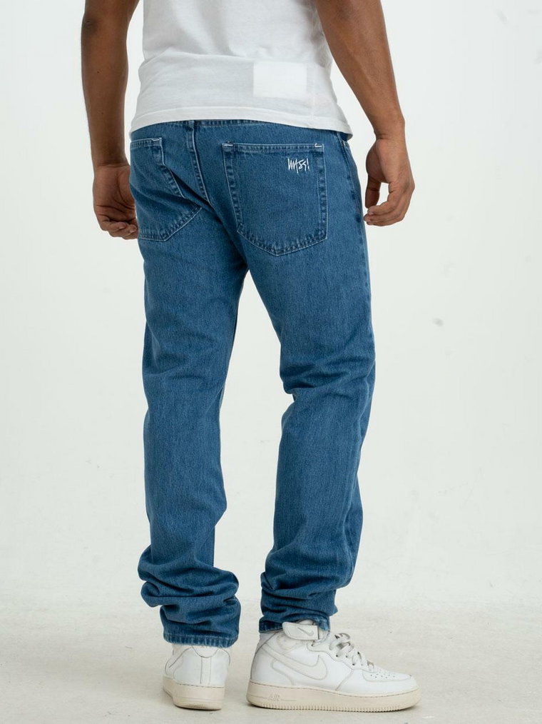 Spodnie Jeansowe Mass Signature 2.0 Niebieskie