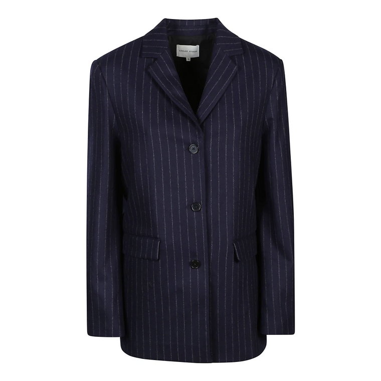 Navy Stripes Senja Blazer Loulou Studio