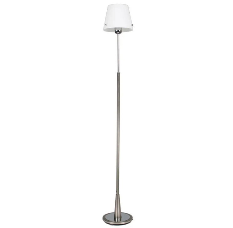 Biała lampa podłogowa - K207-Katia