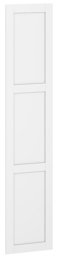 Biały frezowany front do szafy 50 cm - Wax 4X
