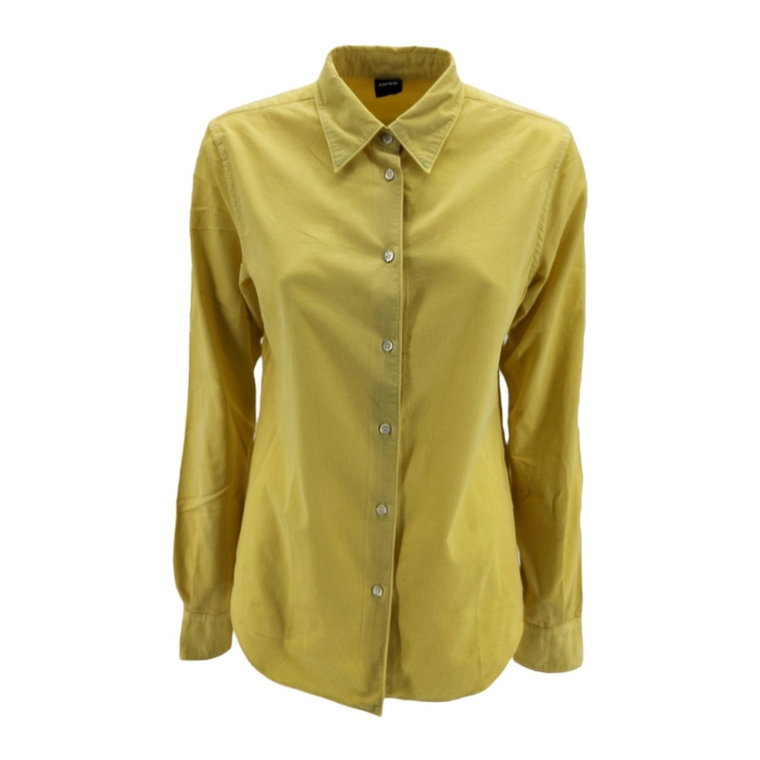 Żółte Koszule Aspesi Aspesi