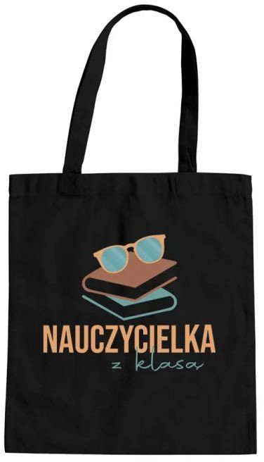 Nauczycielka z klasą - torba z nadrukiem