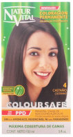 Farba kremowa z utleniaczem do włosów Naturaleza Y Vida Coloursafe Permanent Color 4 Brown 150 ml (8414002078059). Farby do włosów