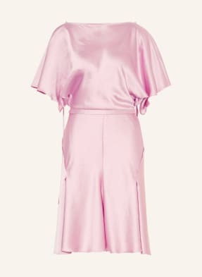 Victoriabeckham Sukienka Satynowa rosa