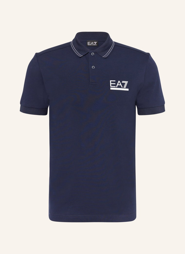 ea7 Emporio Armani Koszulka Polo Z Piki blau