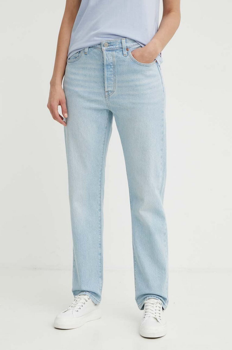 Levi's jeansy 501 CROP damskie high waist 36200