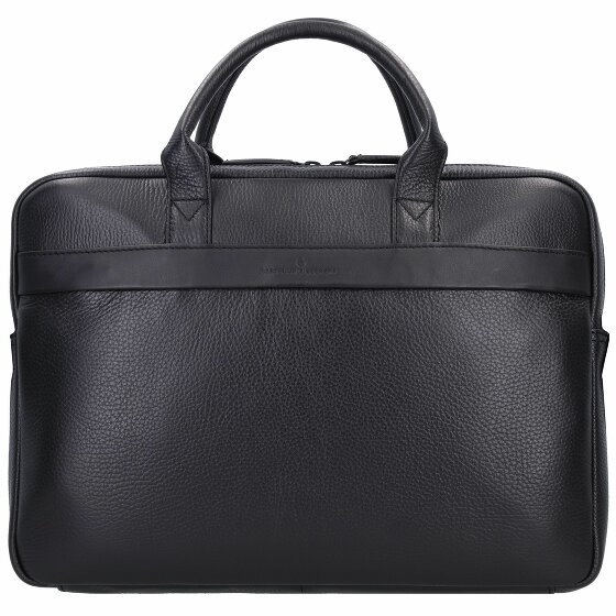 Castelijn & Beerens Alpha Briefcase RFID Leather 41 cm Komora na laptopa schwarz