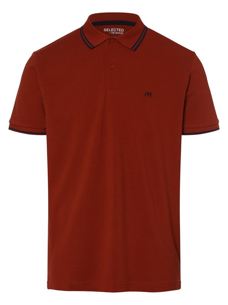 Selected - Męska koszulka polo  SLHDante, czerwony