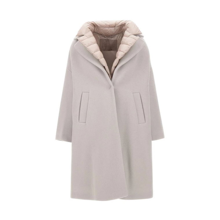 Stylowy Single-Breasted Coat dla modnych kobiet Herno