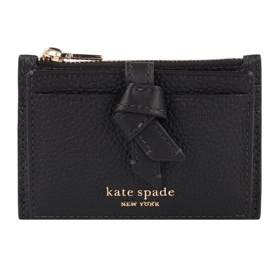 Kate Spade New York Knott Etui na karty kredytowe Skórzany 11 cm black