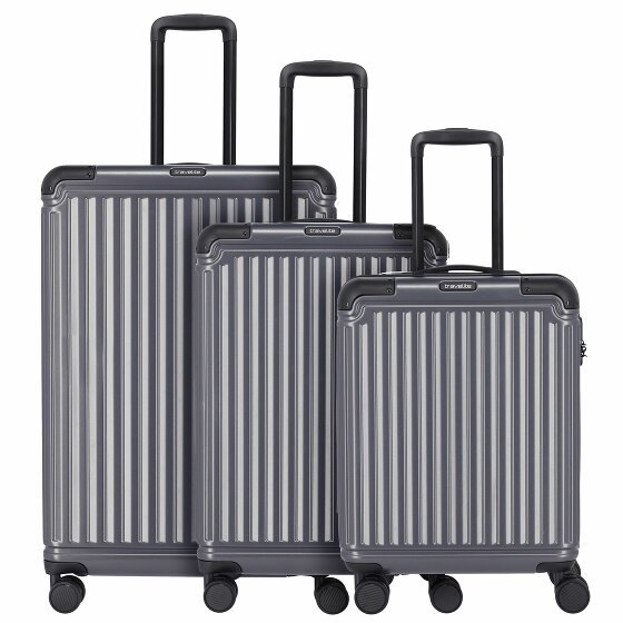 Travelite Cruise 4-Wheel Suitcase Set 3szt. anthrazit