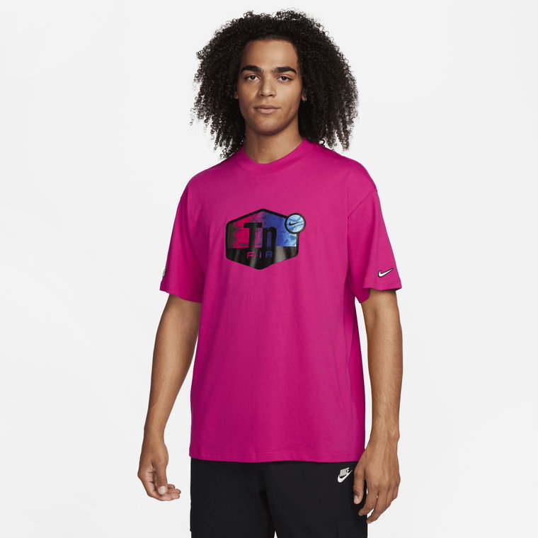 Męski T-shirt z nadrukiem Nike Sportswear - Czerń