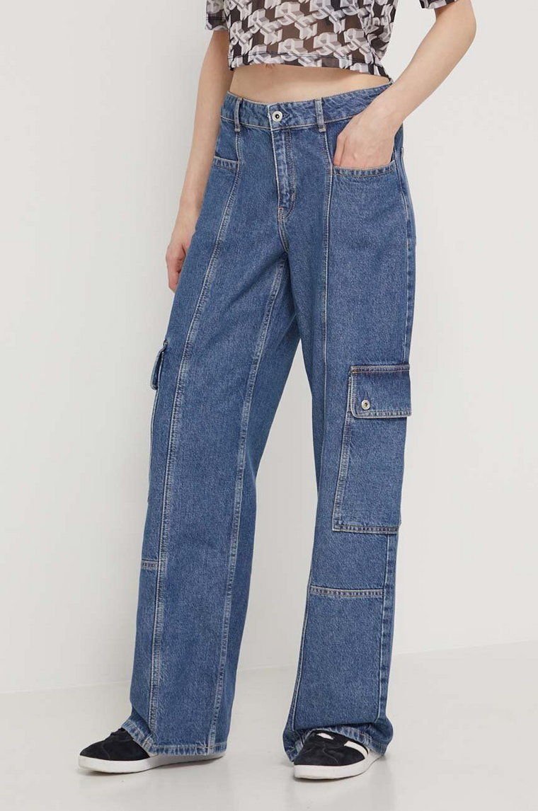 Karl Lagerfeld Jeans jeansy damskie high waist