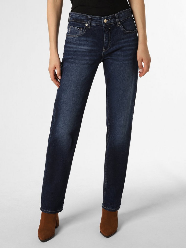 MAC - Damskie spodnie jeansowe, niebieski