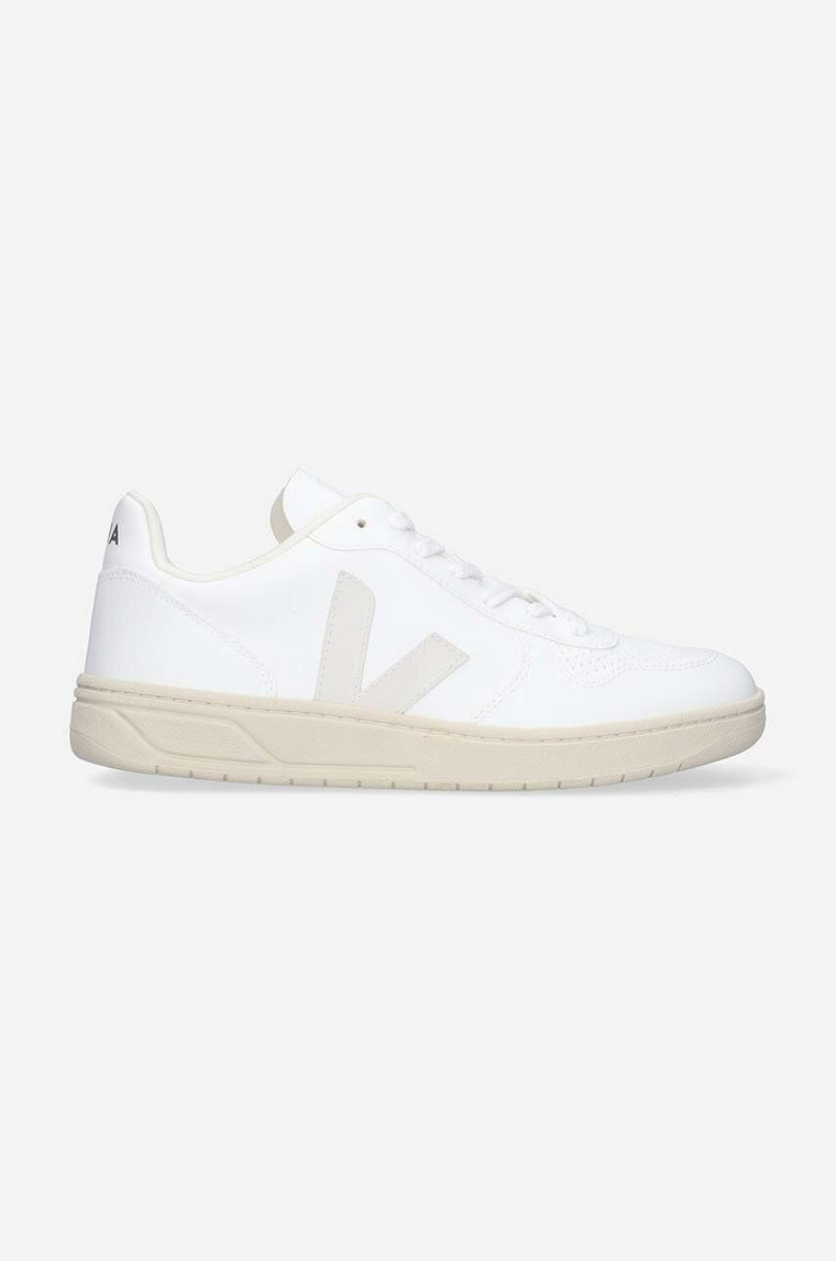 Veja sneakersy skórzane V-10 kolor biały VX0702892