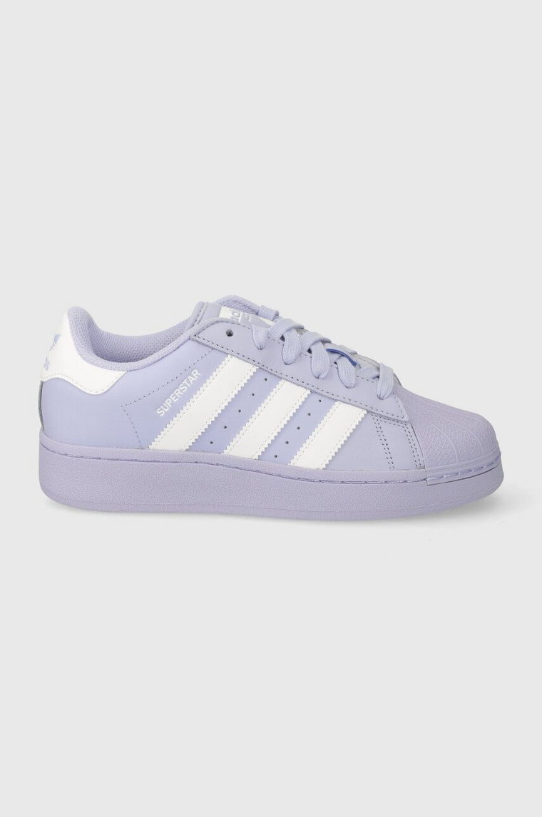 adidas Originals sneakersy skórzane Superstar XLG kolor fioletowy ID5735