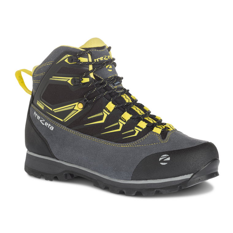 Męskie buty trekkingowe Trezeta Aoraki WP grey/yellow - 8,5