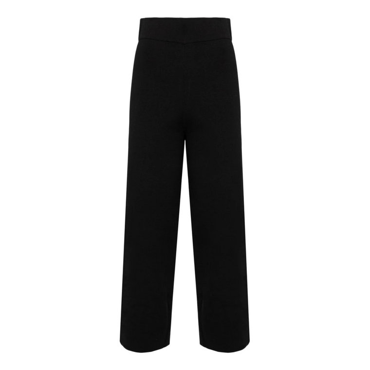 Garconne-Style Czarne Spodnie Dzianinowe Alpha Industries