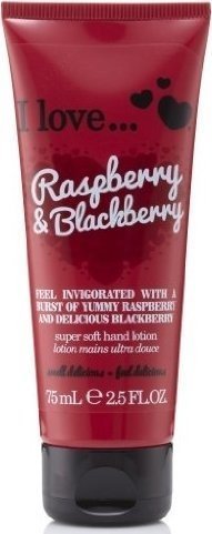 I Love, krem do rąk Raspberry & Blackberry, 75 ml