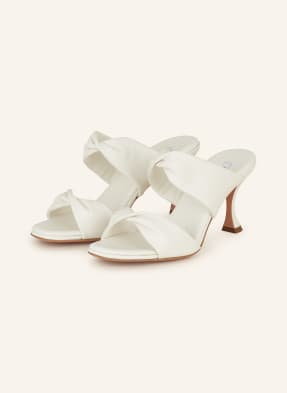 Aquazzura Klapki Typu Mules Twist weiss