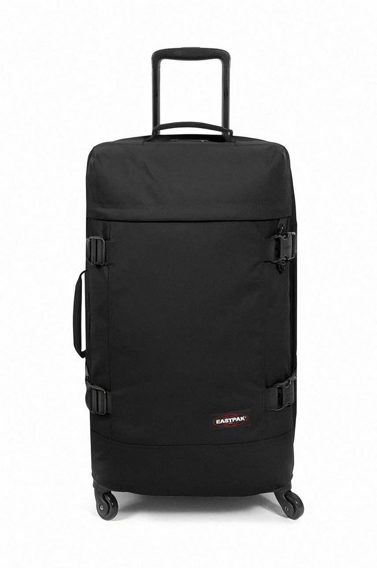 Eastpak walizka kolor czarny Walizka Eastpak Trans4 M EK81L008-CZARNY