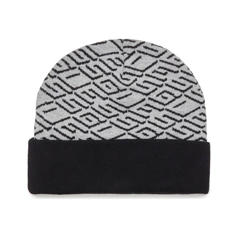 GUESS Czapka GEO BEANIE | z dodatkiem wełny