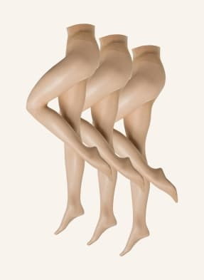 Wolford Rajstopy Satin Touch Comfort, 3 Pary beige