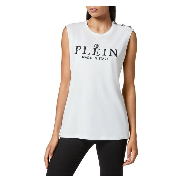 Elegancki i Wygodny Tank Top Wtk2346 Philipp Plein