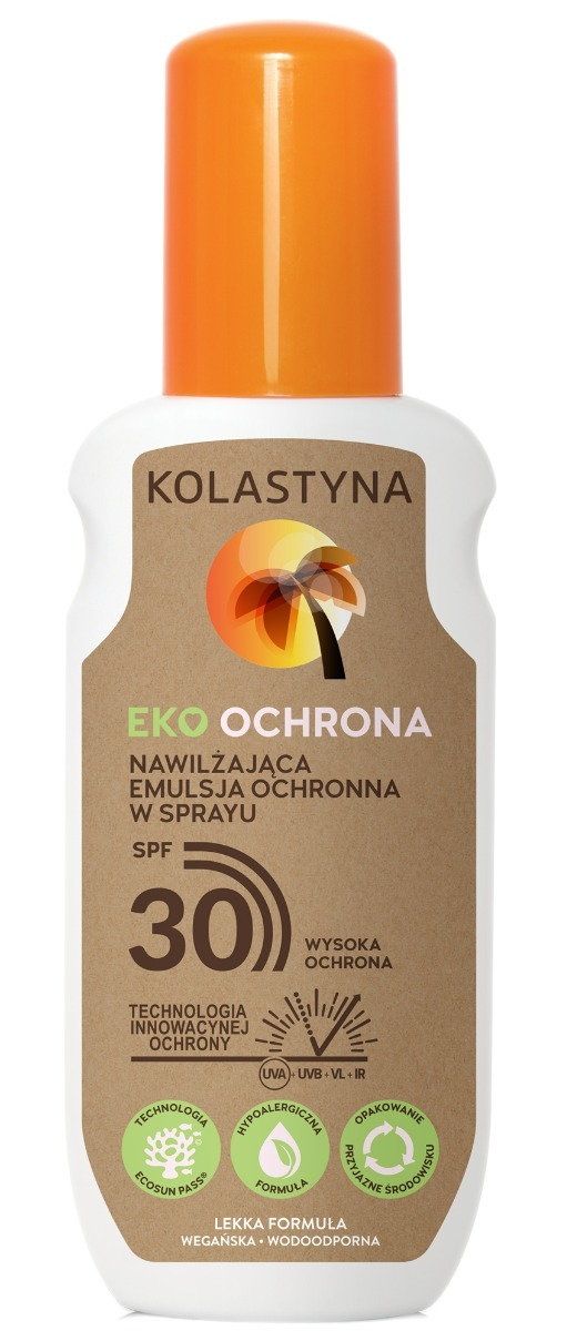 Kolastyna Sun Eko Ochrona - Emulsja do opalania Spray SPF 30 150ml