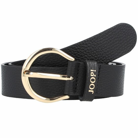 Joop! Pasek skórzany black 85 cm