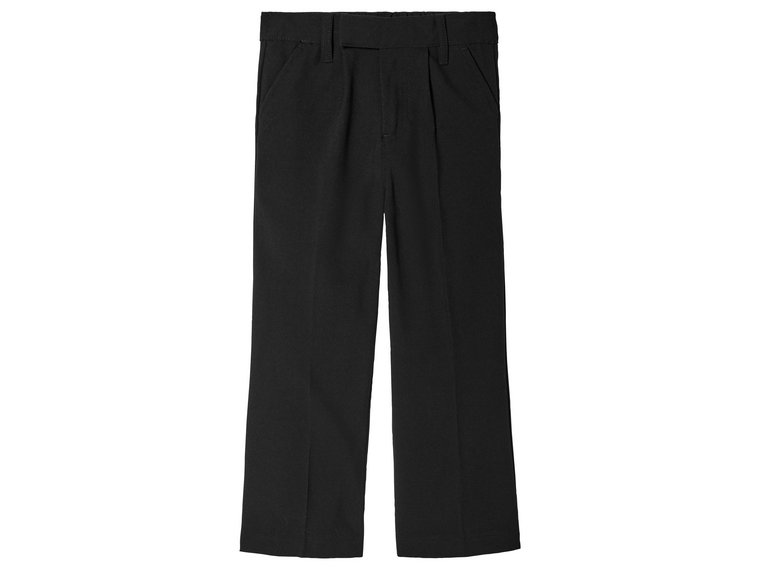 Eleganckie spodnie garniturowe dziecięce (146, Czarny)