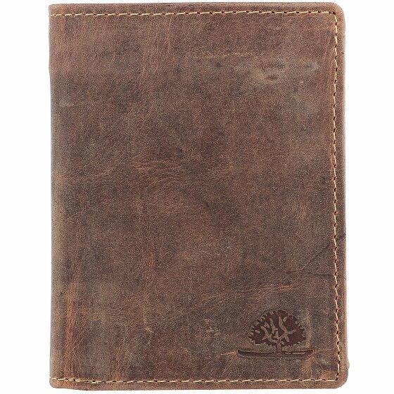 Greenburry Vintage Wallet RFID Leather 10 cm brown