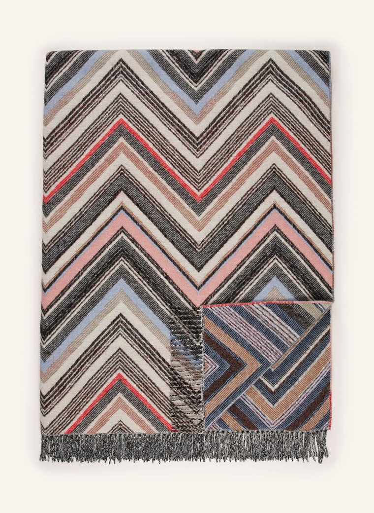 Missoni Home Pled schwarz