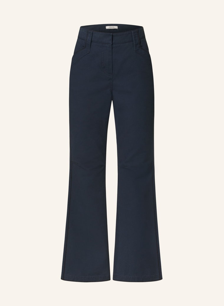 Dorothee Schumacher Spodnie 7/8 Perfect Match Pants blau