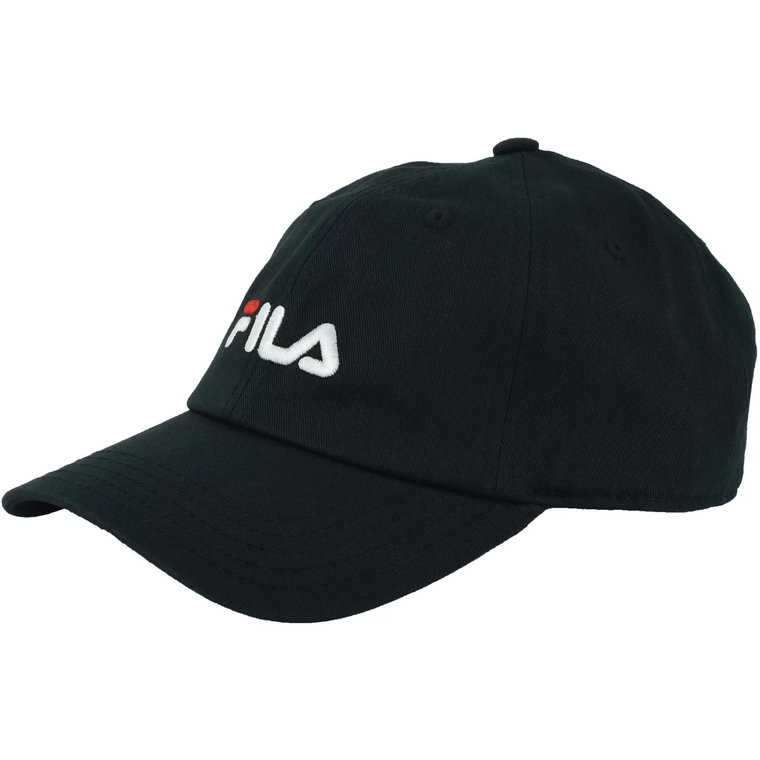 Fila Bergen Dad Cap FCU0018-80001, Męskie, Czarne, czapki z daszkiem, bawełna, rozmiar: One size