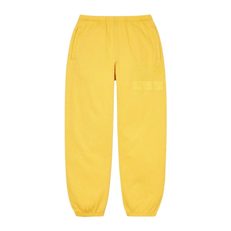 Limitowana edycja Pigment Printed Sweatpant Żółty Supreme