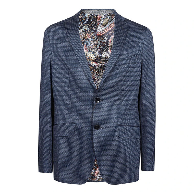 Navy Roma Jacket Etro