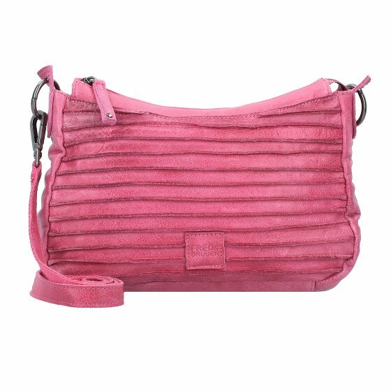 FredsBruder Riffel Likely Skórzana torba na ramię 29 cm pink