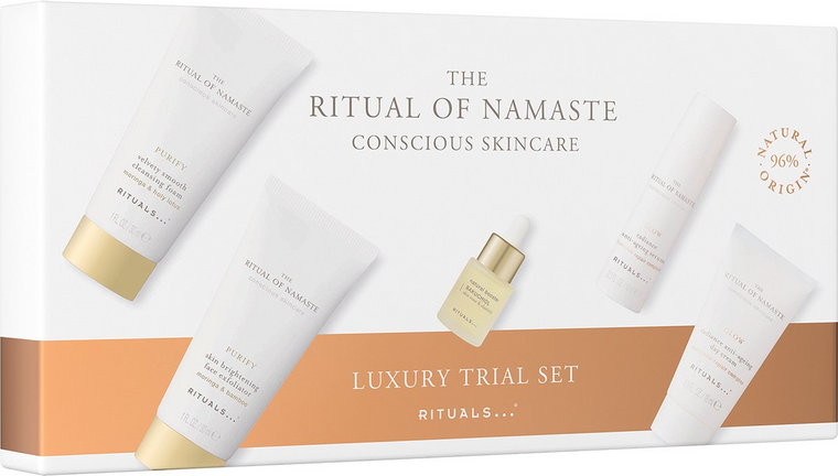 Zestaw kosmetyków do pielęgnacji Rituals The Ritual of Namaste - Trial Set (8719134154924). Zestawy kosmetyków do pielęgnacji