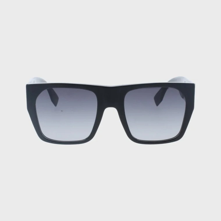 Stylowe Okulary Przeciwsłoneczne Czarna Ramka Fendi