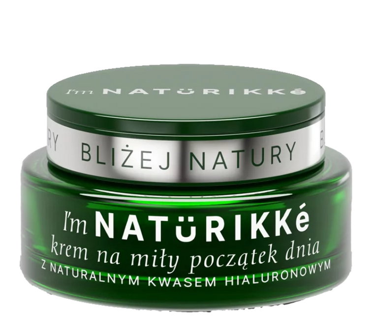 Naturikke - Krem na miły początek dnia z naturalnym kwasem hialuronowym 50ml