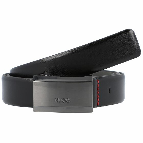 Hugo Gexter Belt Leather black 90 cm